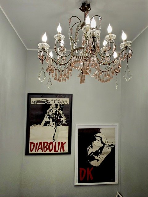 Poster Diabolik e lampadario
